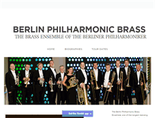 Tablet Screenshot of berlinphilbrass.com